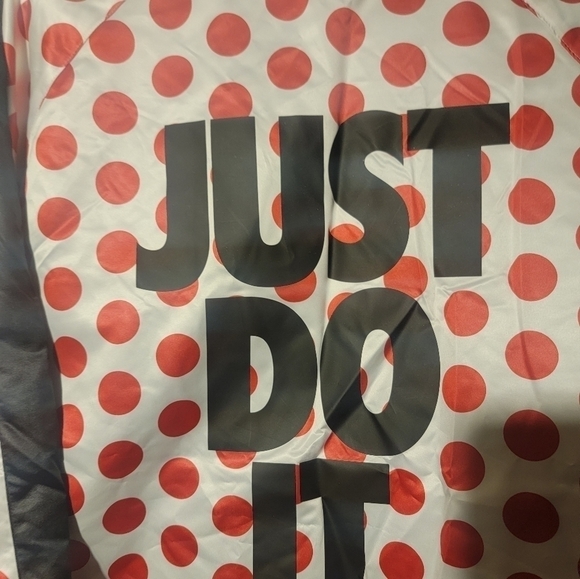 Nike Sportswear JDI Synthetic Fill Print Polka Dot Jacket Size Medium BV5539-657 - Picture 5 of 7